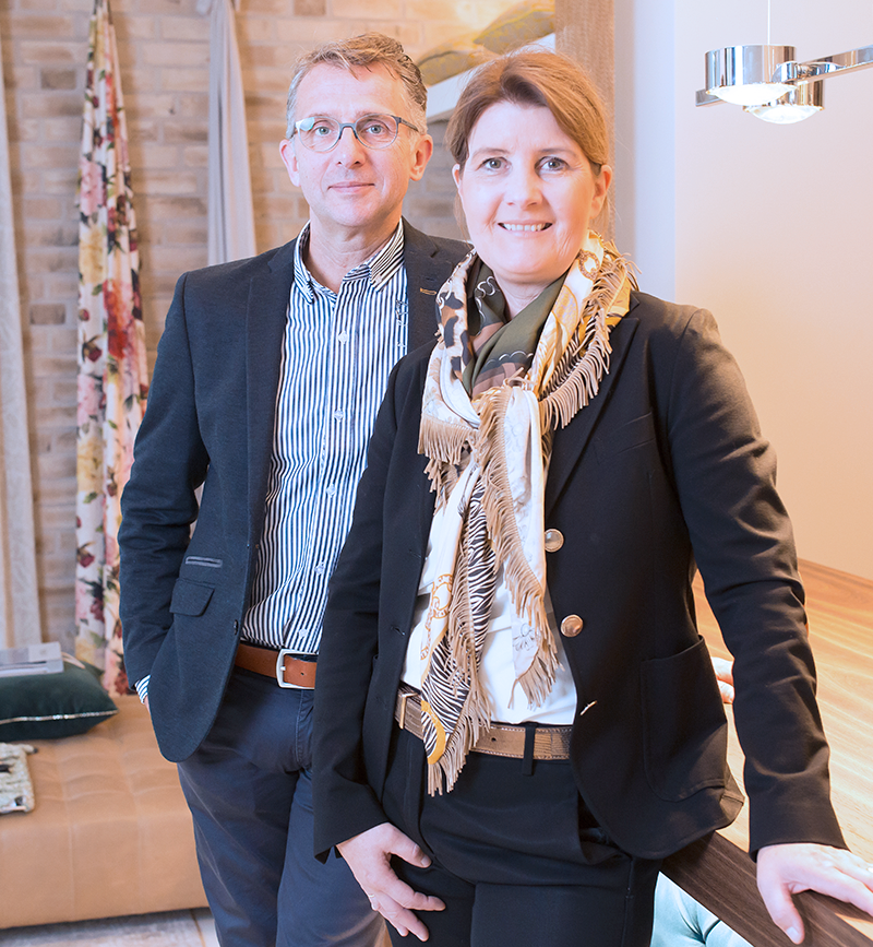 Evelyn und Dirk Hilge führen das Unternehmen seit 1998 in zweiter Generation.
